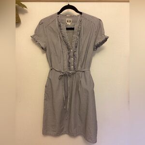 Vintage Converse One Star pinstripe dress